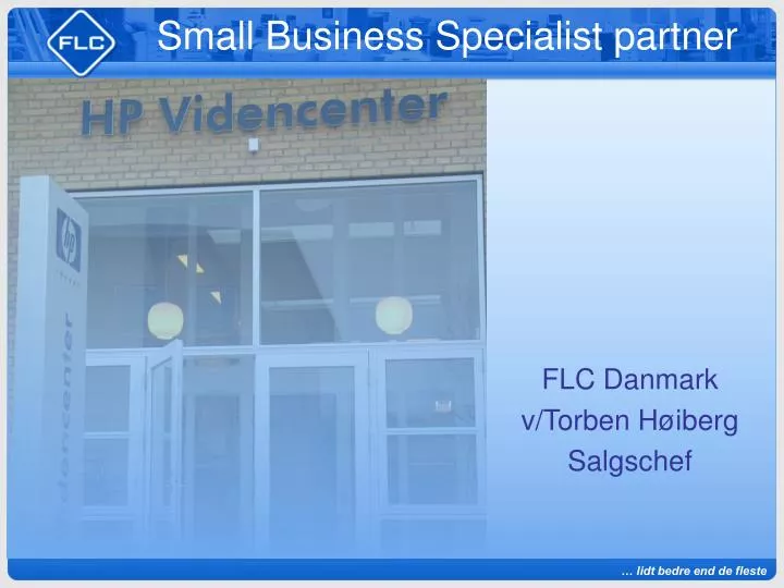 small business specialist partner