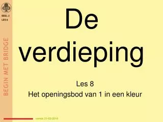 de verdieping