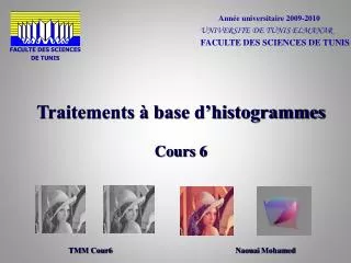 traitements base d histogrammes cours 6