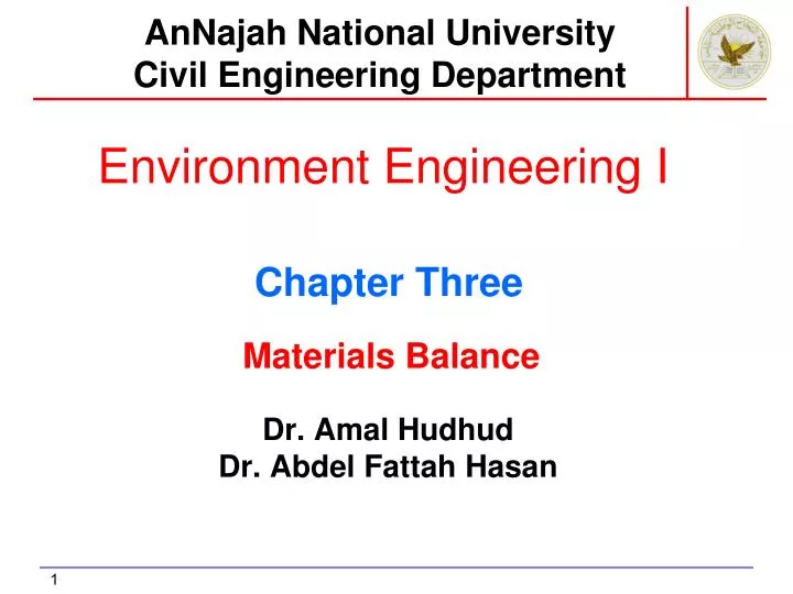 environment engineering i
