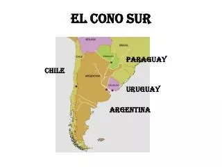 el cono sur