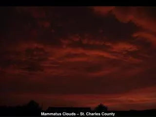 Mammatus Clouds – St. Charles County
