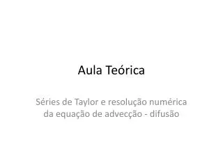 aula te rica