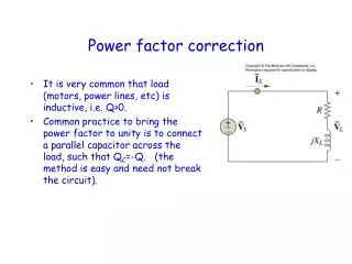 Power factor correction