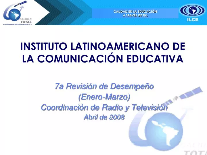 instituto latinoamericano de la comunicaci n educativa