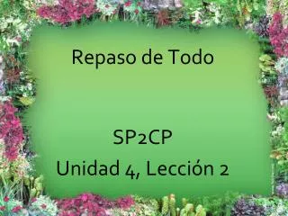 repaso de todo