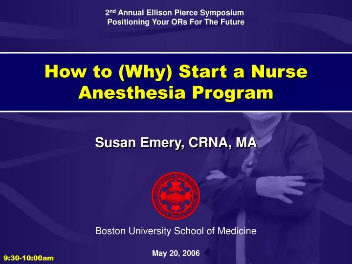 how to why start a nurse anesthesia program