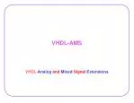 VHDL-AMS - slide 1