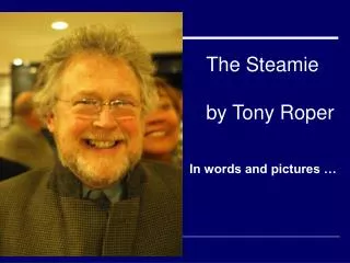 The Steamie by Tony Roper