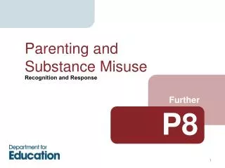 Parenting and Substance Misuse