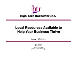 High Tech Rochester Inc.