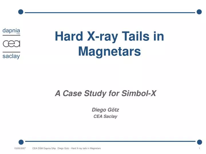 hard x ray tails in magnetars