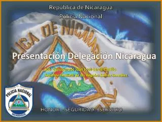 presentaci n delegaci n nicaragua