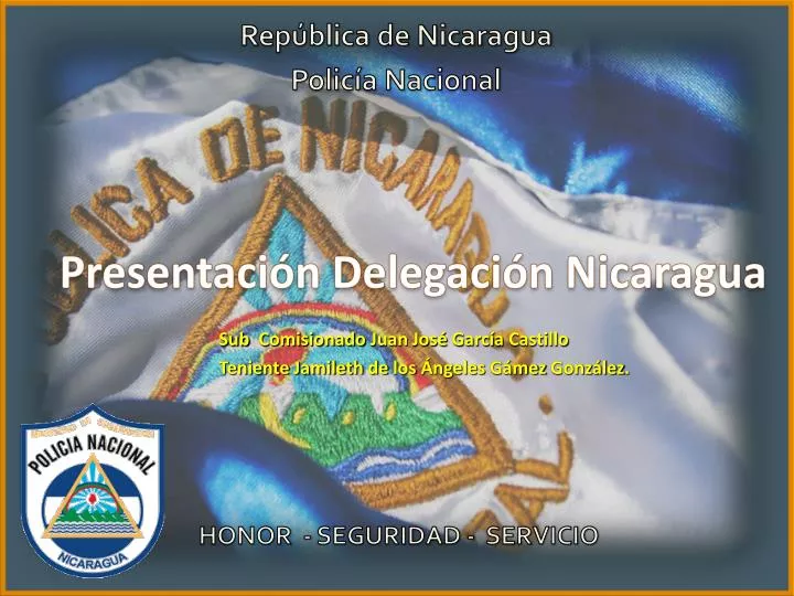 presentaci n delegaci n nicaragua