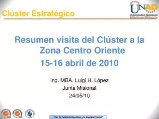 cl ster estrat gico