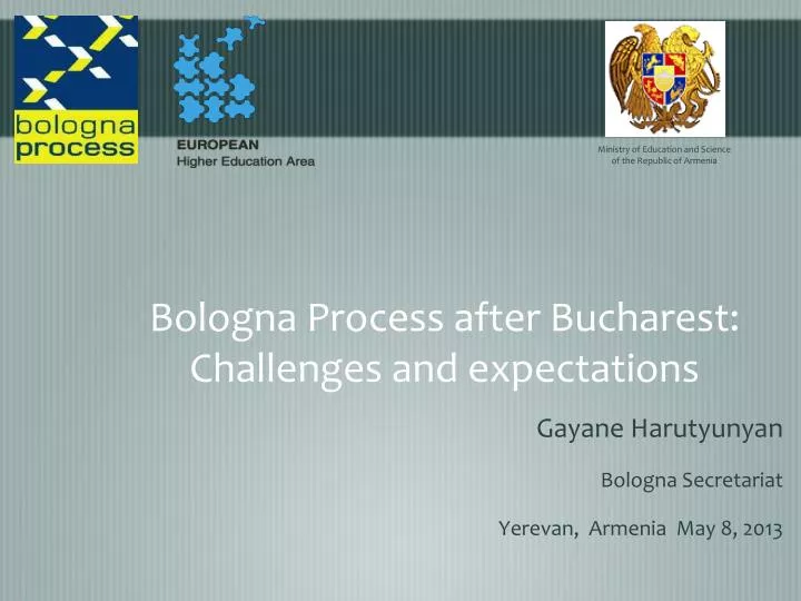 bologna process after bucharest challenges and expectations