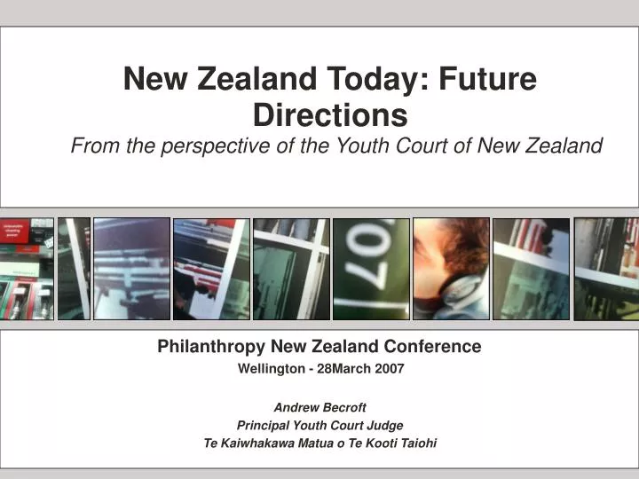 new zealand today future directions from the perspective of the youth court of new zealand