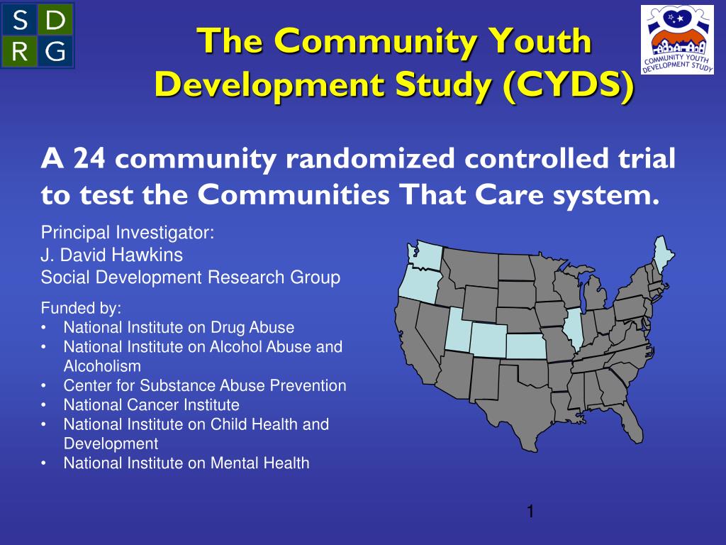 PPT - The Community Youth Development Study (CYDS) PowerPoint ...