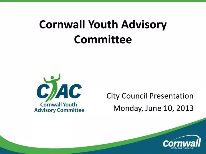 cornwall youth advisory committee