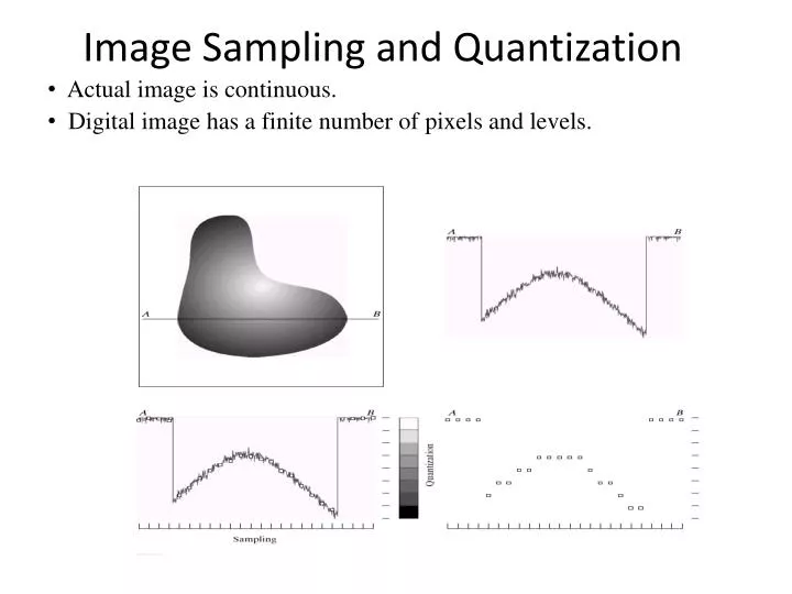 image sampling and quantization