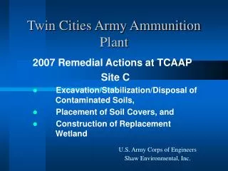 Twin Cities Army Ammunition Plant