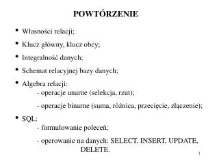 powt rzenie