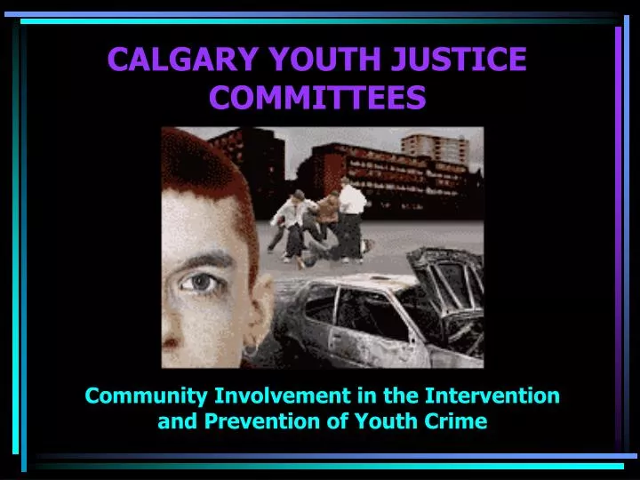 calgary youth justice committees