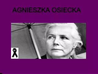 agnieszka osiecka