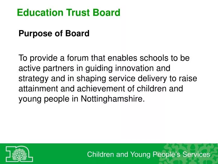 education trust board