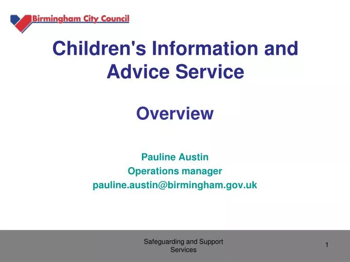 children s information and advice service