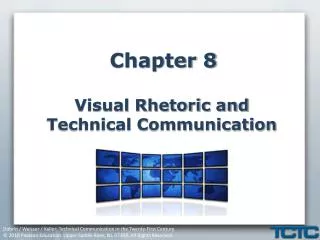 Chapter 8 Visual Rhetoric and Technical Communication