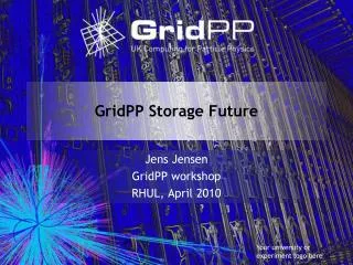 GridPP Storage Future