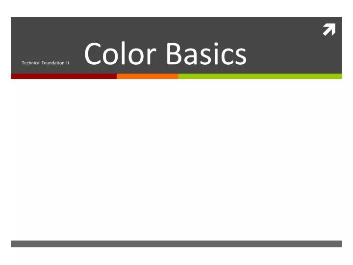 color basics