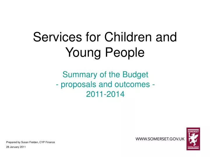 services for children and young people