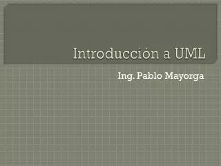introducci n a uml
