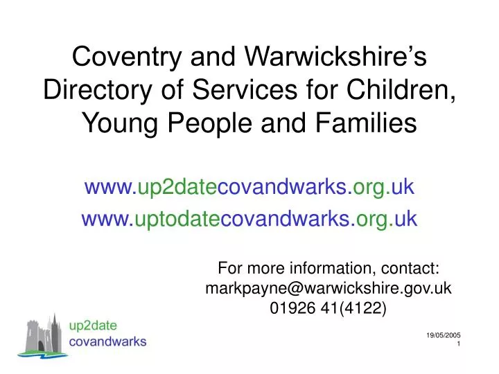 coventry and warwickshire s directory of services for children young people and families
