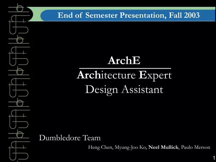 arche arch itecture e xpert design assistant