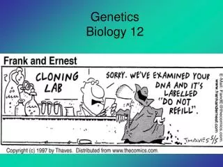 Genetics Biology 12