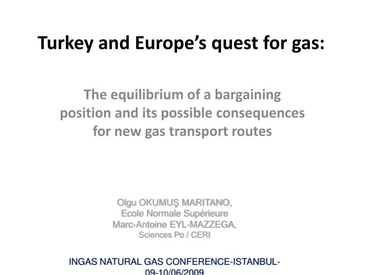 turkey and europe s quest for gas