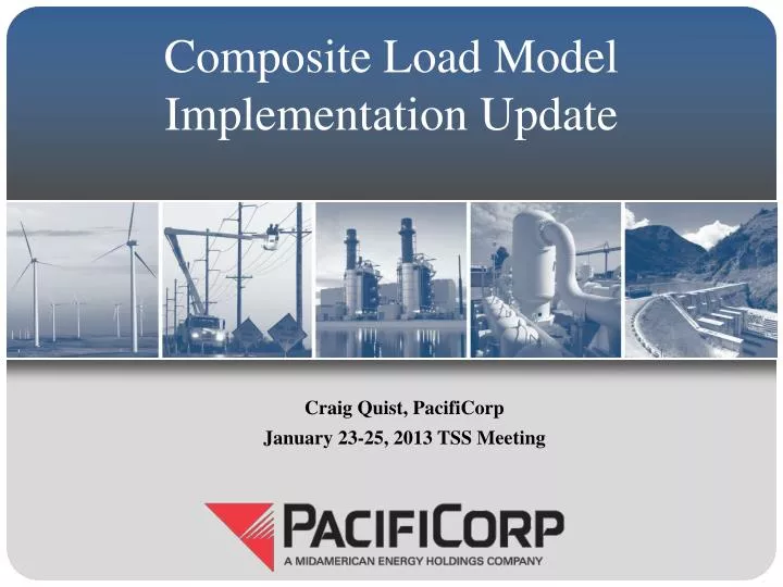 composite load model implementation update