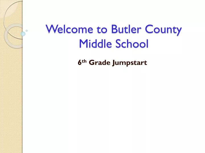 welcome to butler county middle school