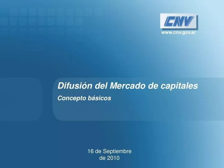 difusi n del mercado de capitales concepto b sicos