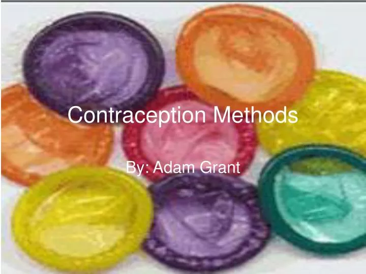 contraception methods