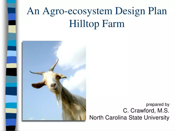 an agro ecosystem design plan hilltop farm