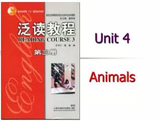 Unit 4 Animals