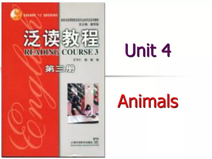 unit 4 animals