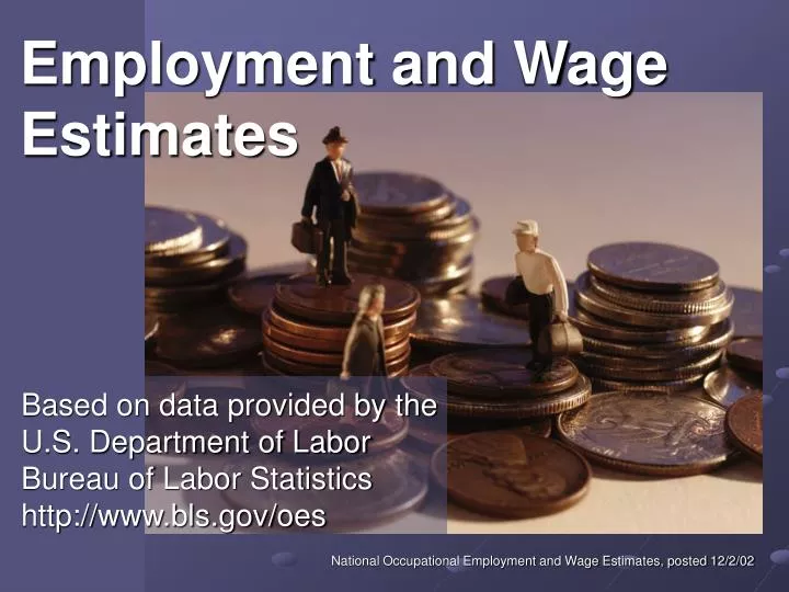 employment and wage estimates