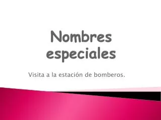 nombres especiales