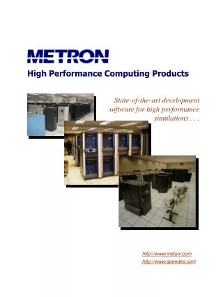 High Performance Computing Products