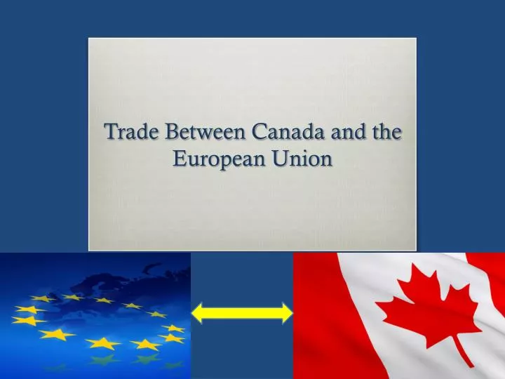 trade between canada and the european union